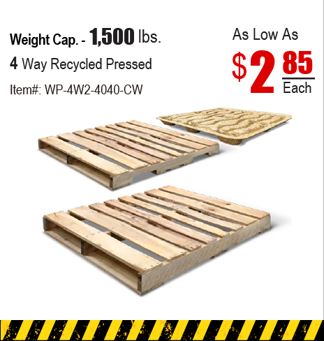 Material Handling & Warehouse Supplies > Wood Pallets